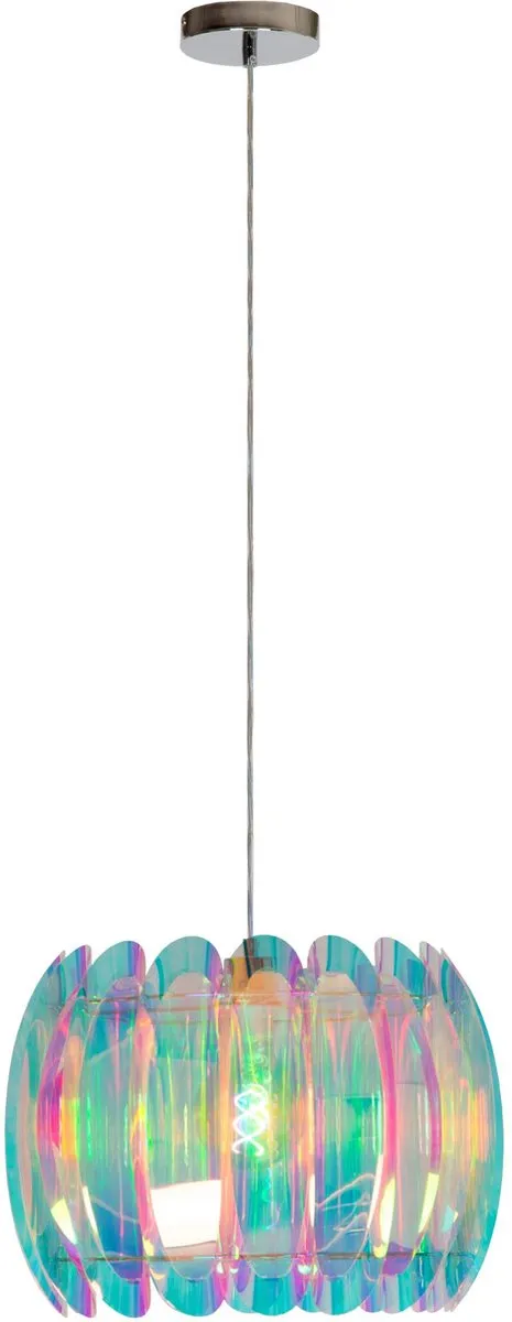 Lucide Glinstar Hanglamp Ø40cm - 1xE27 Multicolor