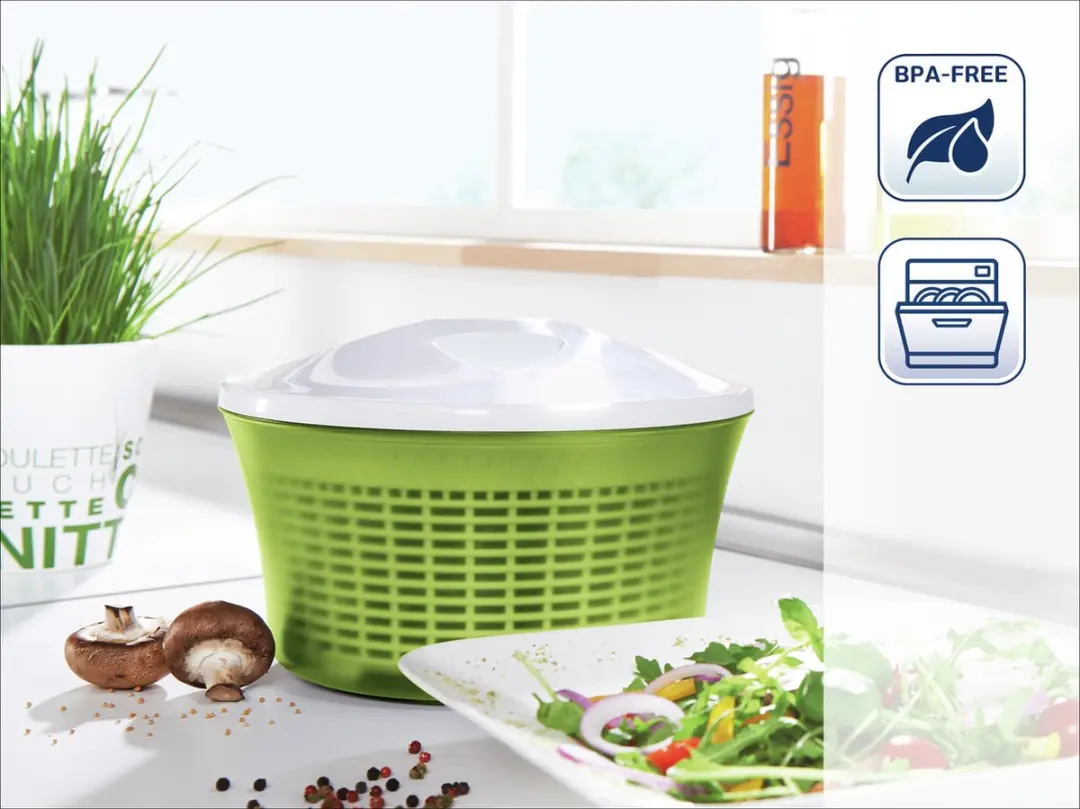 Leifheit ComfortLine Slacentrifuge 23200 - 5,5L - Groen/Wit