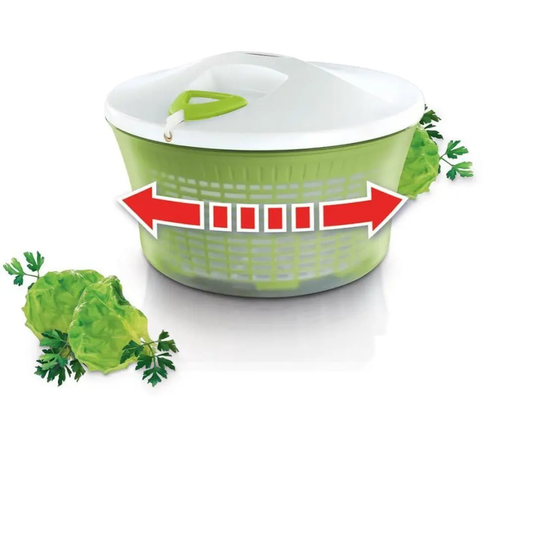 Leifheit ComfortLine Slacentrifuge 23200 - 5,5L - Groen/Wit