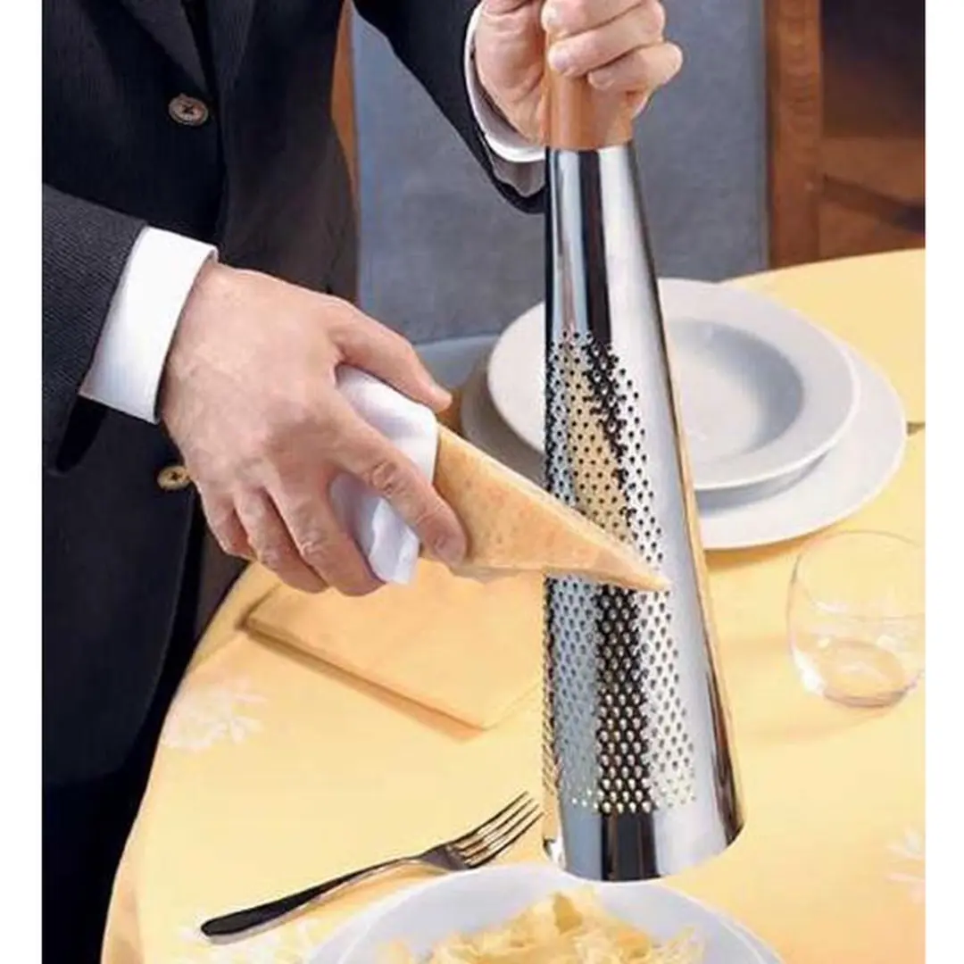 Alessi Todo Kaas/Nootmuskaatrasp 8003299908394 - Zilver