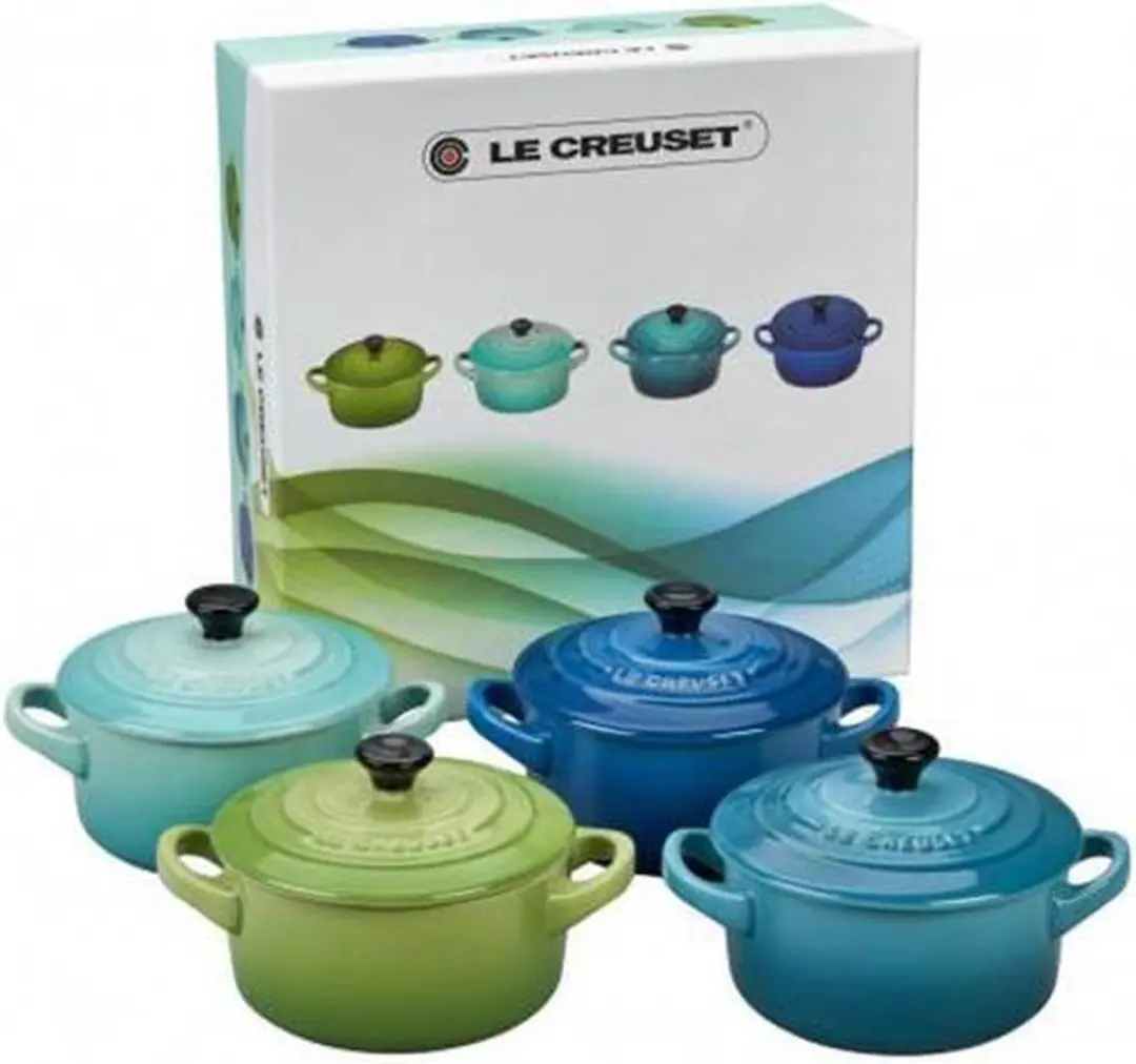 Le Creuset Aardewerken Mini Pannetjes 10cm