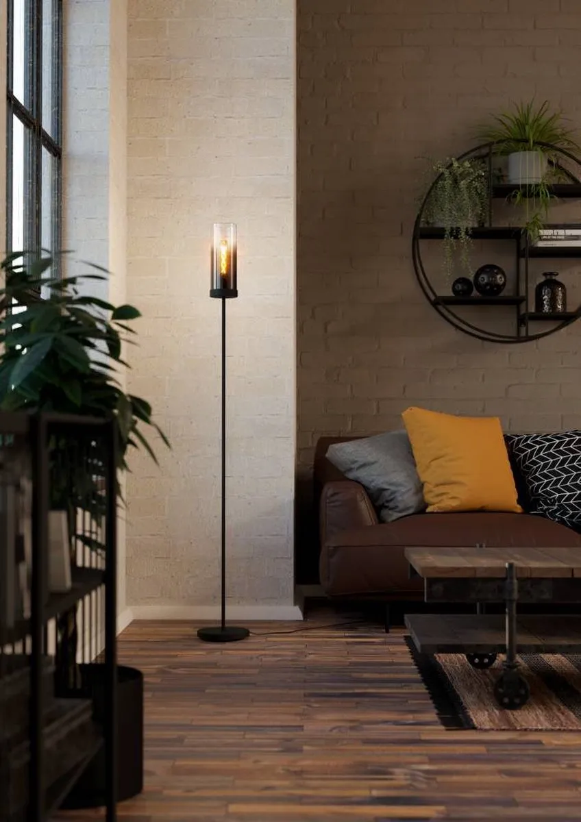 Eglo Toothill Vloerlamp 153,5cm - Zwart
