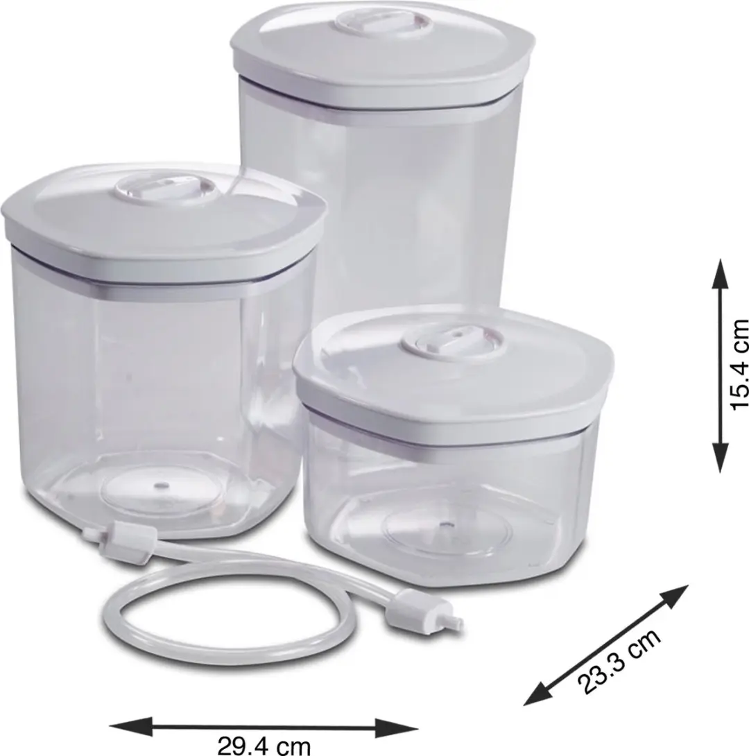 Solis 922.78 Bewaarcontainer Set - 3 Stuks - 2L