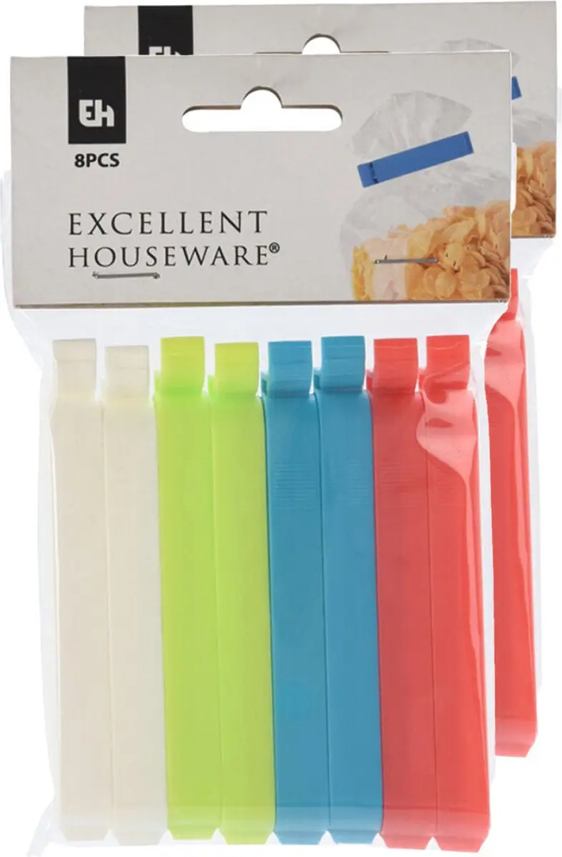 Excellent Houseware Keuken Afsluitclips 16 Stuks