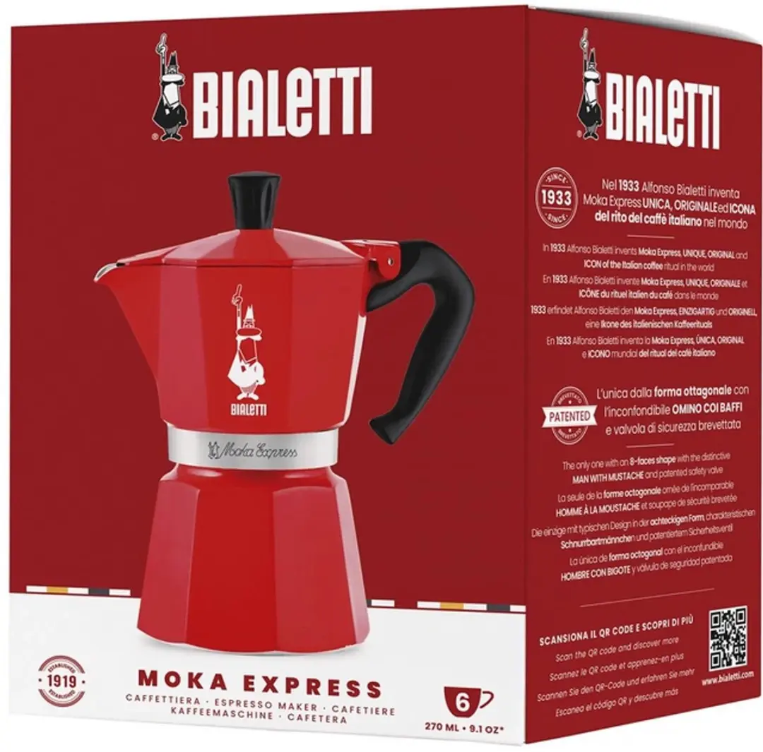 Bialetti Moka Express 6 Koppen
