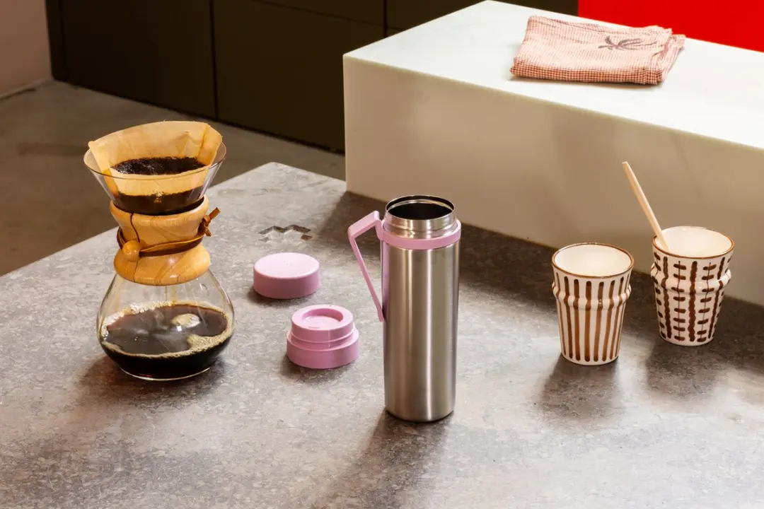 Brabantia Make & Take Thermosfles 500ml - Lilac Pink