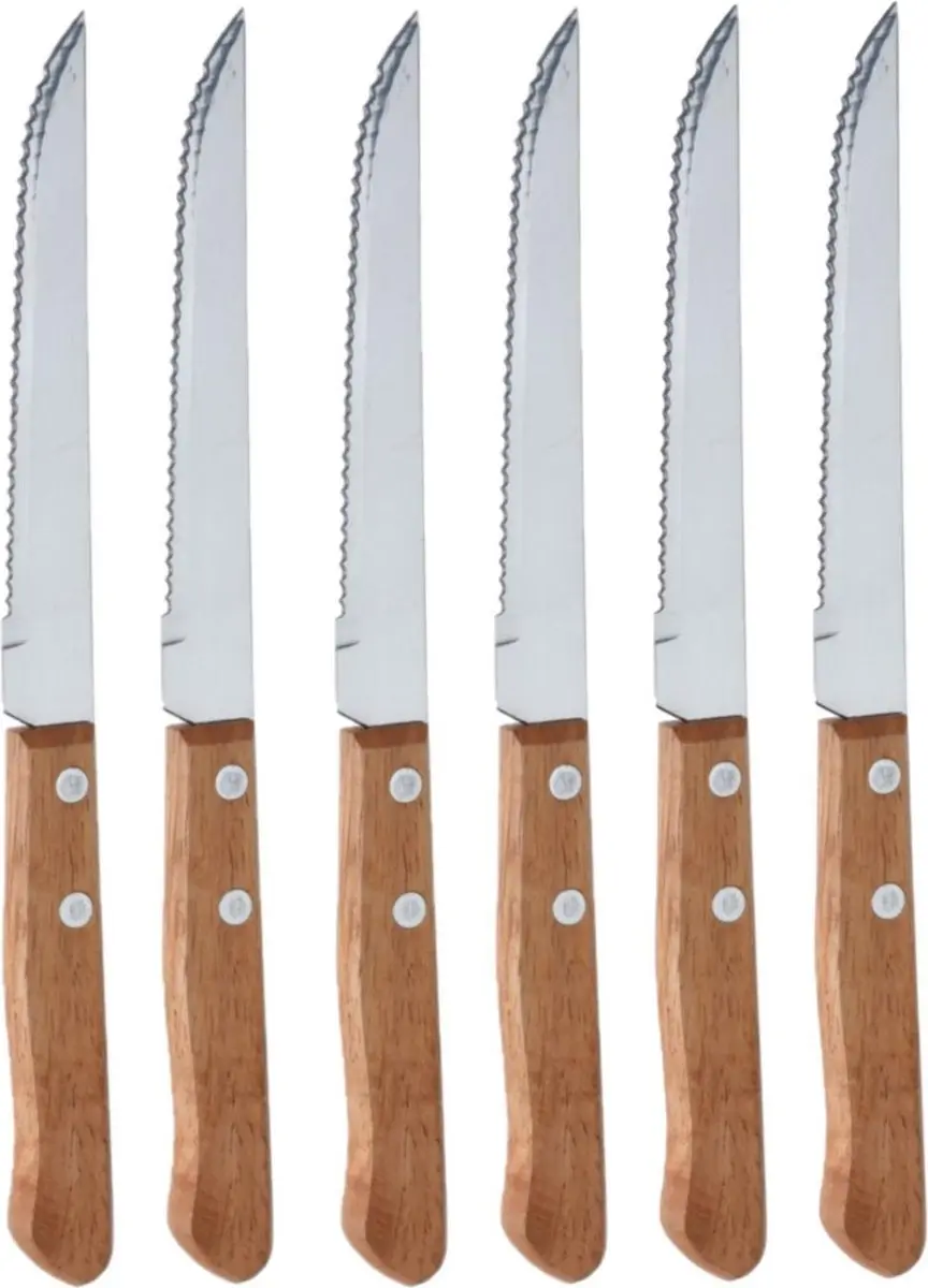 Excellent Houseware Steakmessen 6-delig