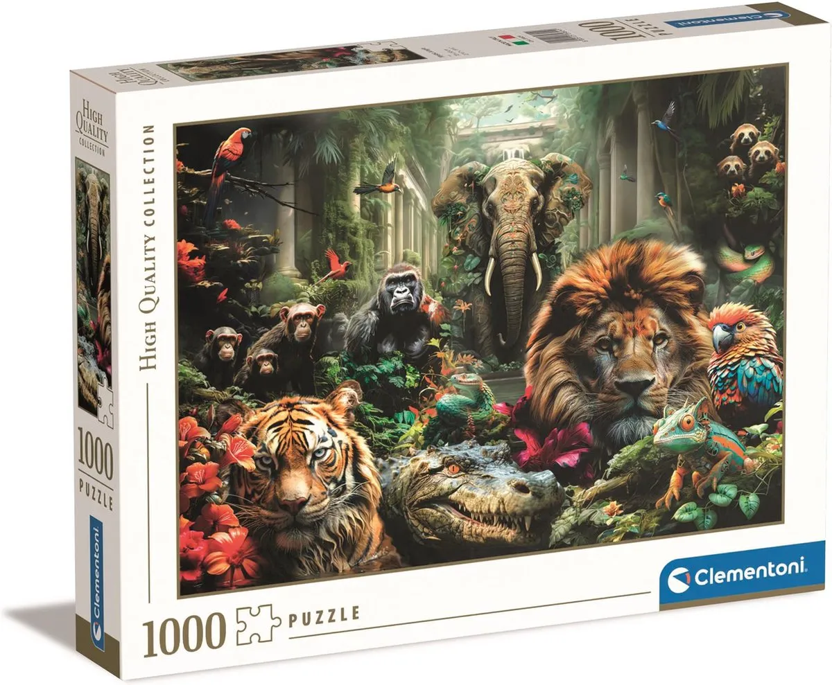 Clementoni Mystic Jungle Puzzel 1000 Stuks - Multikleur