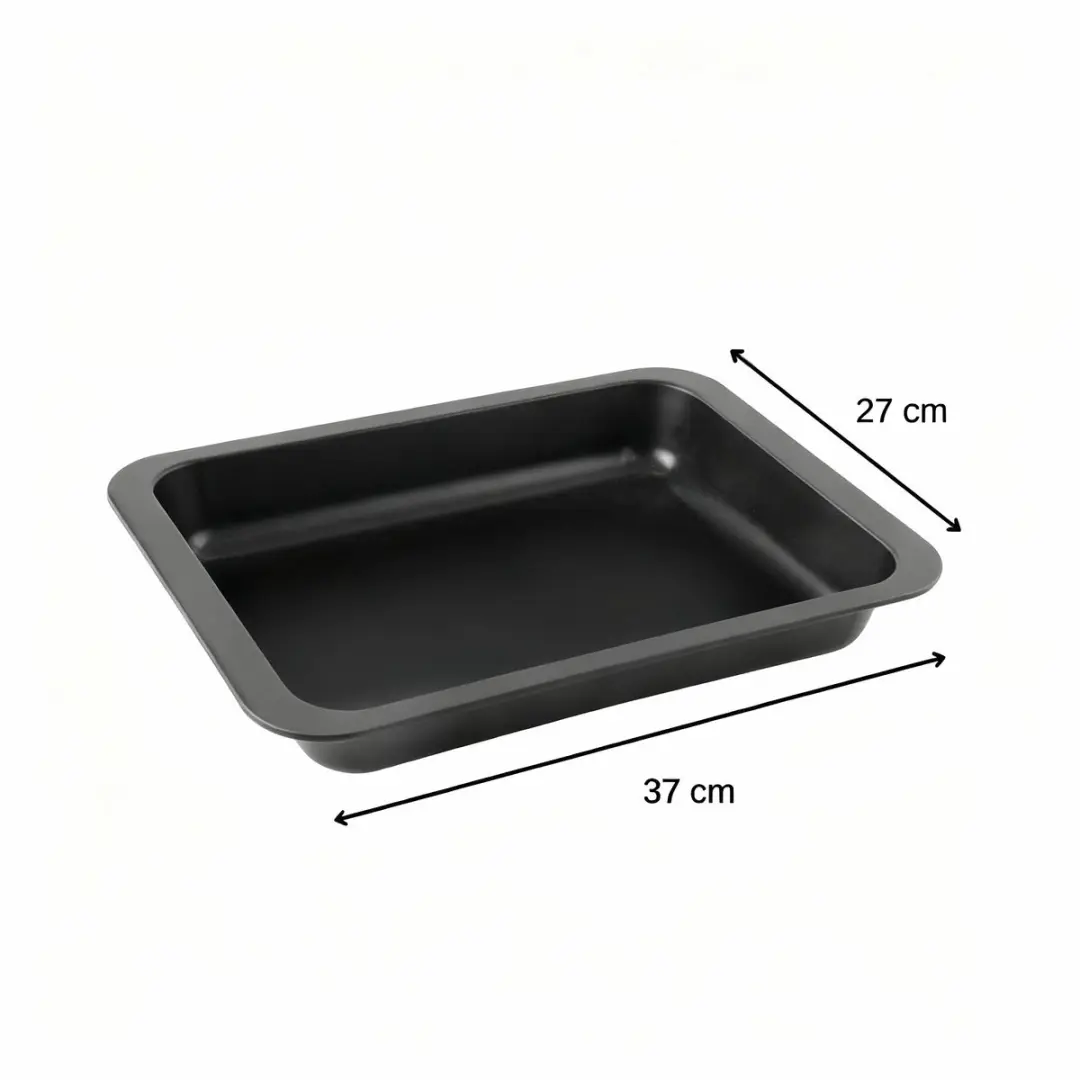 Zenker 7282 Ovenschaal 200ml - 37x27cm Zwart