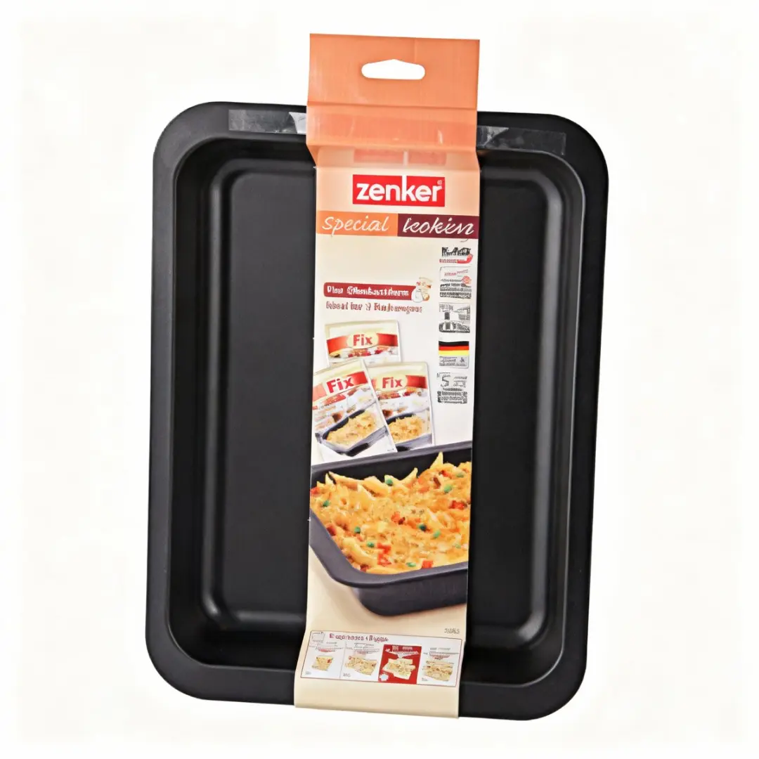 Zenker 7282 Ovenschaal 200ml - 37x27cm Zwart