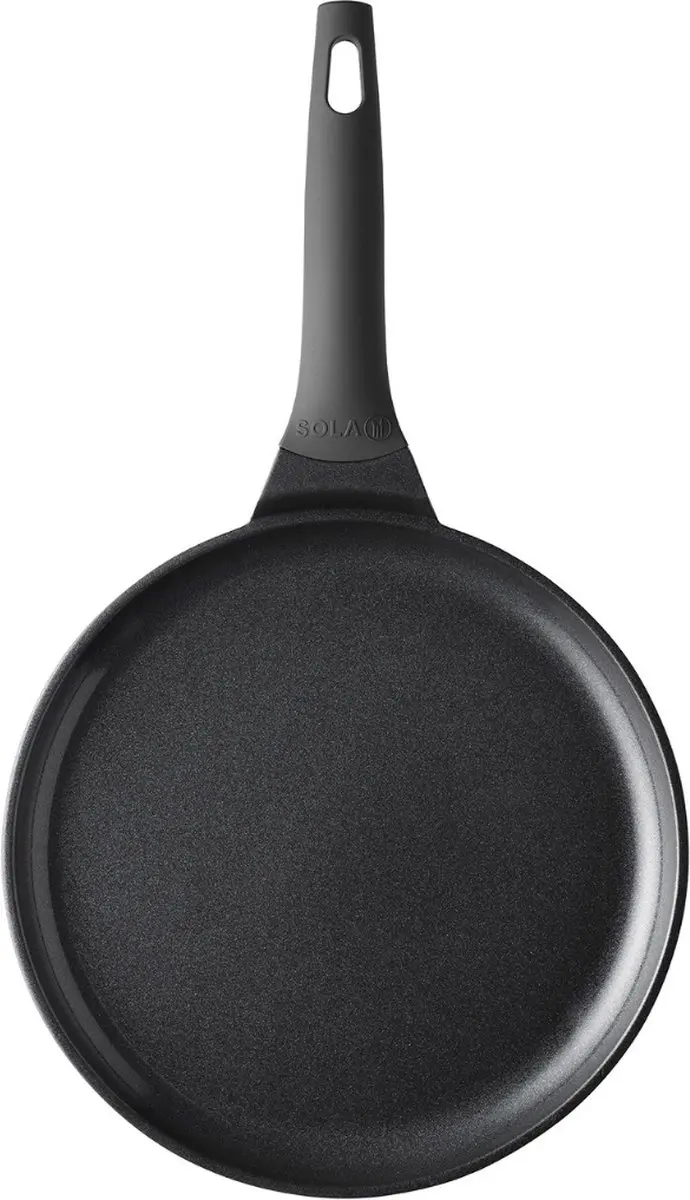 Sola Ceramic Deluxe Pannenkoekenpan 28cm - Zwart