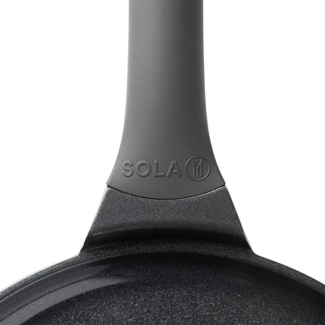 Sola Ceramic Deluxe Pannenkoekenpan 28cm - Zwart