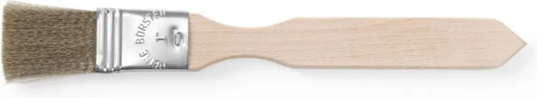 HENDI Platte Boter- en Vetkwast 200x25mm - Roestvrij Staal