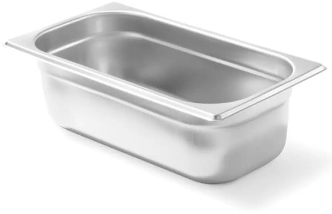 HENDI GN-container 1/3 Budget Line 4L - 325x176x100mm - Zilver