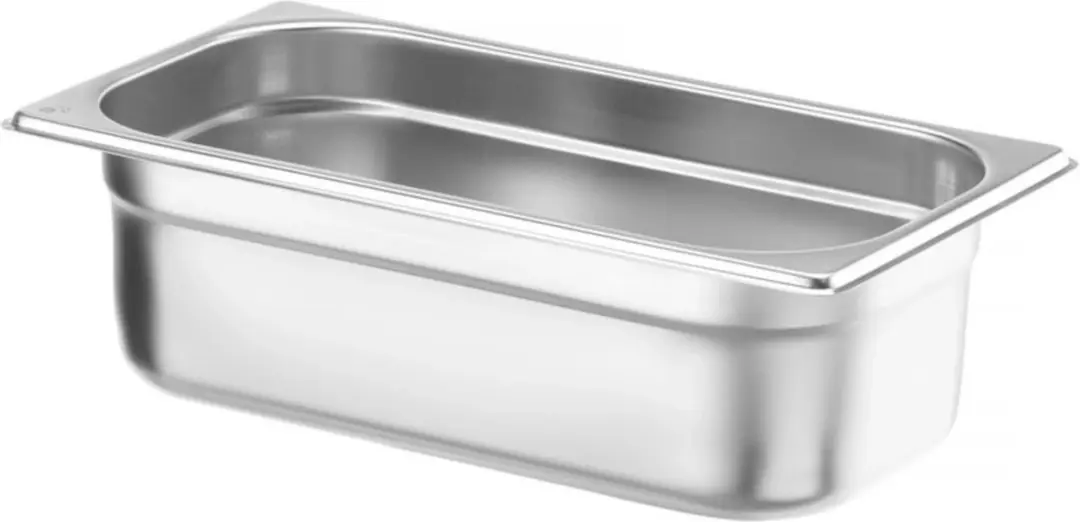 HENDI GN-container 1/3 Budget Line 4L - 325x176x100mm - Zilver