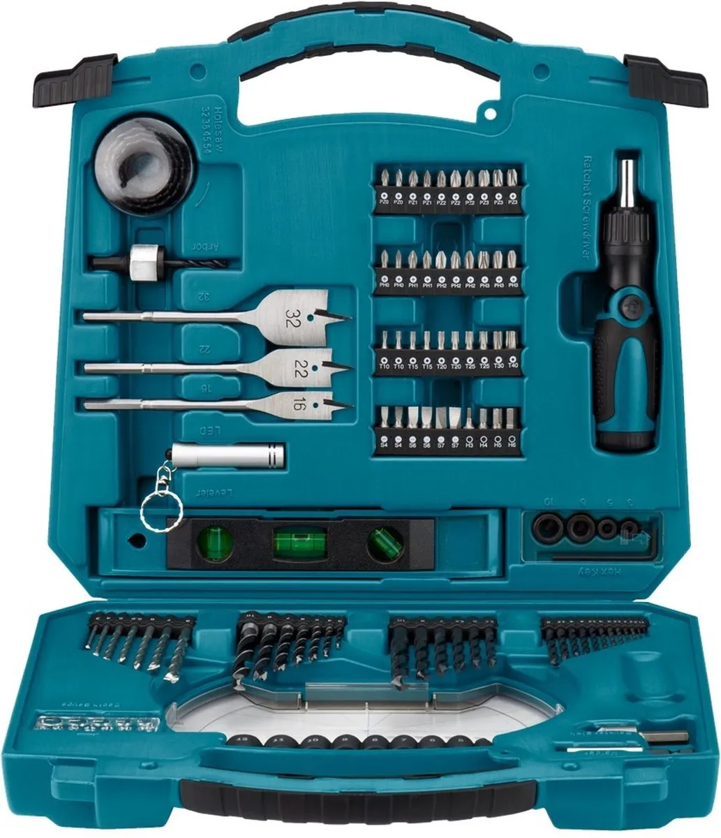 Makita D-42036 Boor-/Bitset 100-delig