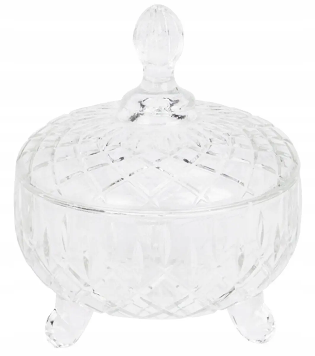 Excellent Houseware Bonbonniere Glas 200ml - Transparant