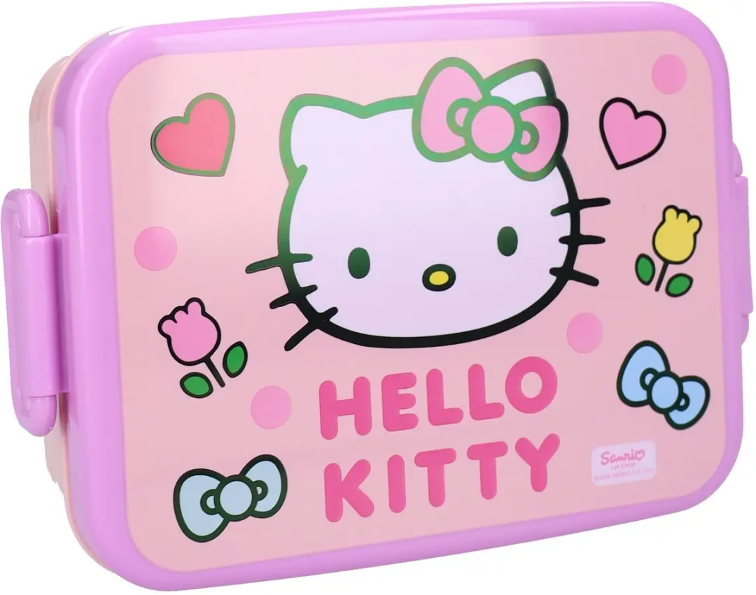 Hello Kitty Lunchbox 1L - Roze - 2-delig