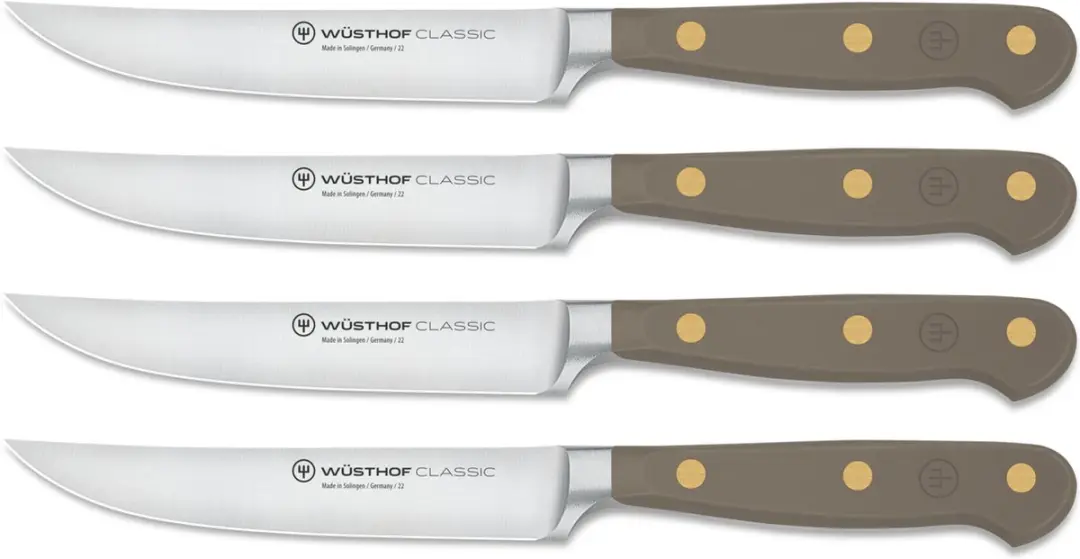 Wusthof Classic Steakmessenset Velvet Oyster