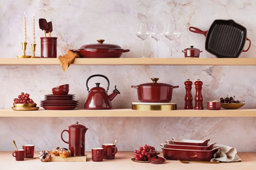 Le Creuset Zoutmolen Garnet 21cm - Rood