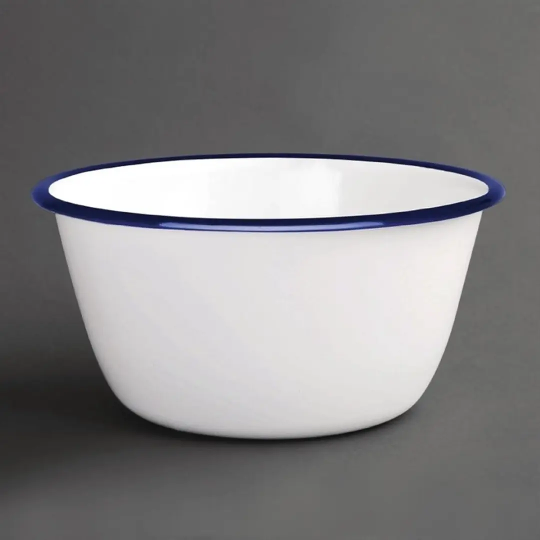 Olympia Emaille Puddingschaaltje 15.5cm