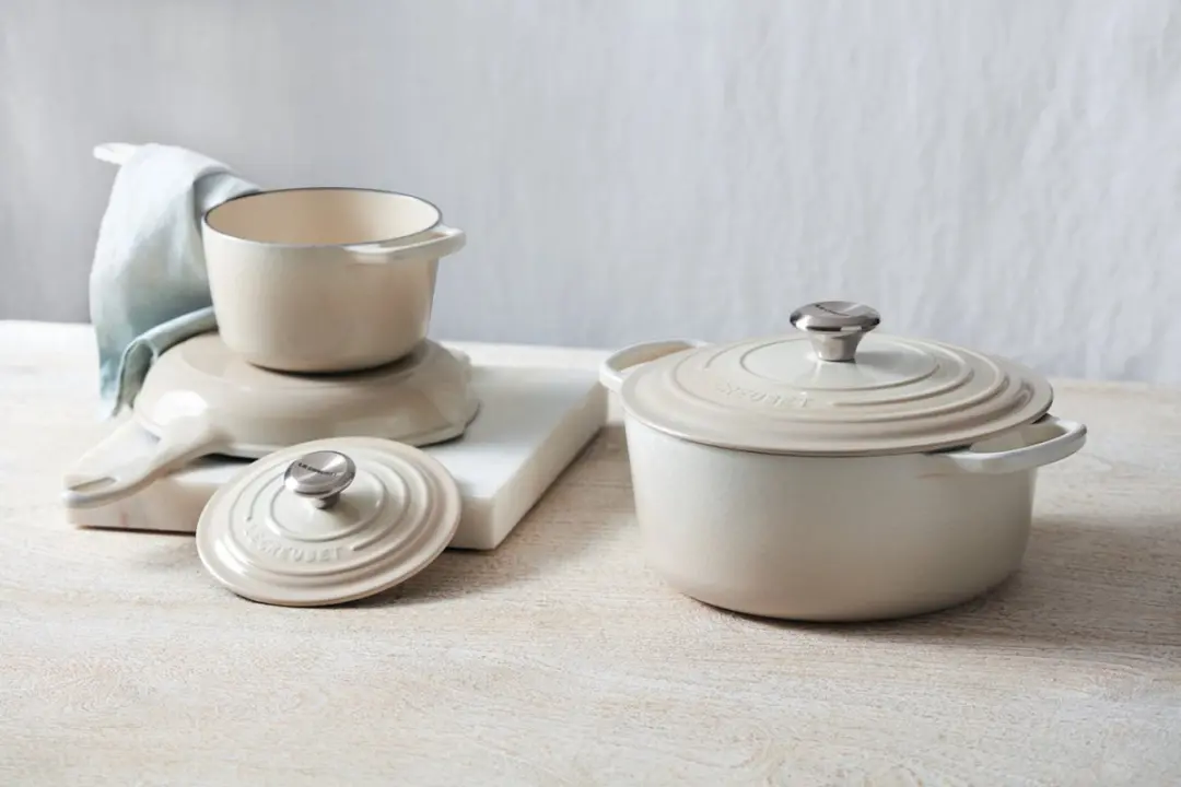 Le Creuset Pepermolen Meringue 21cm - Crème - afbeelding 6 van 6