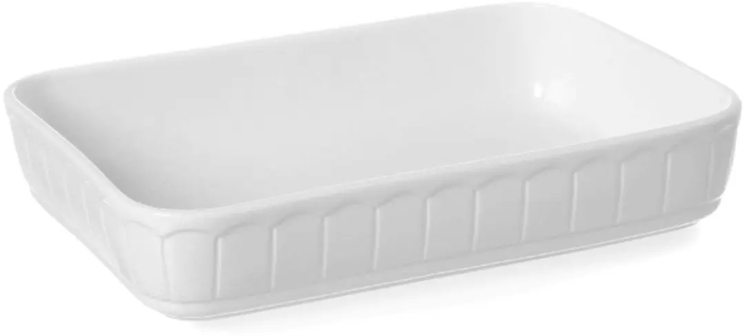 HENDI RUSTICA 786383 Rechthoekige Ovenschaal - 4,8L - Wit