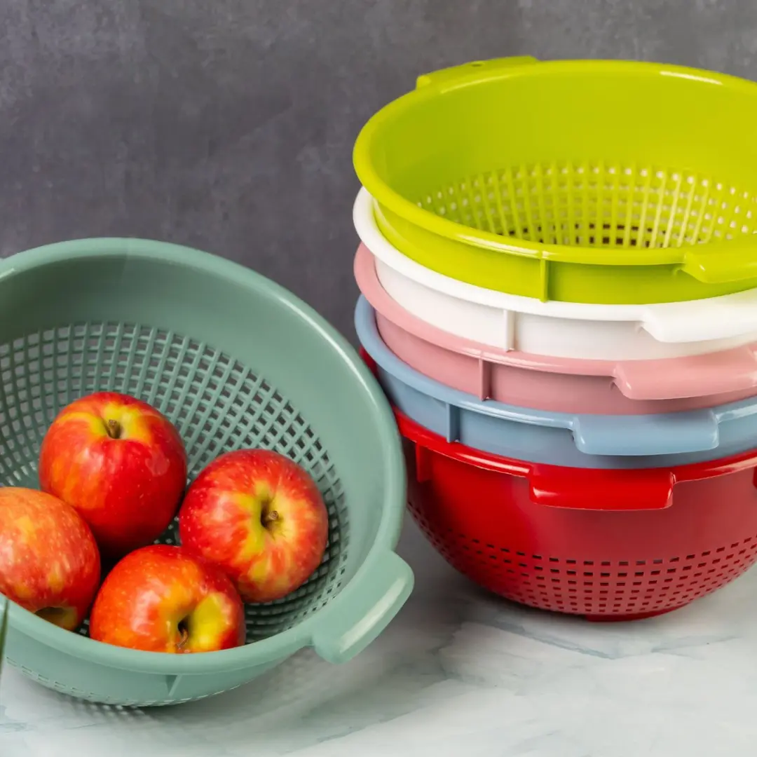 Westmark Vergieten 212622EM - 2 Stuks - Mintgroen - Ø24cm