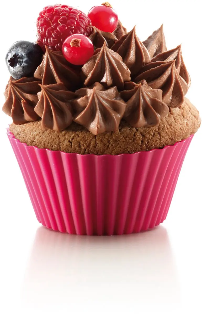 Lékué Muffinvorm Set 6 Stuks - Ø7cm - Siliconen - Mixed