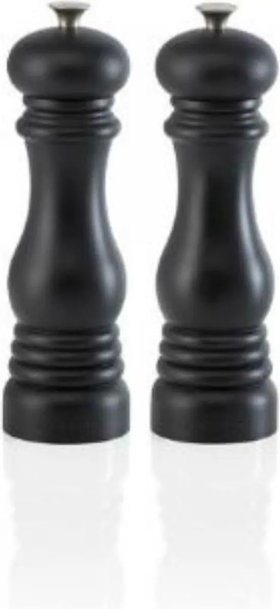 Le Creuset Peper- en Zoutmolen 21cm Mat Zwart