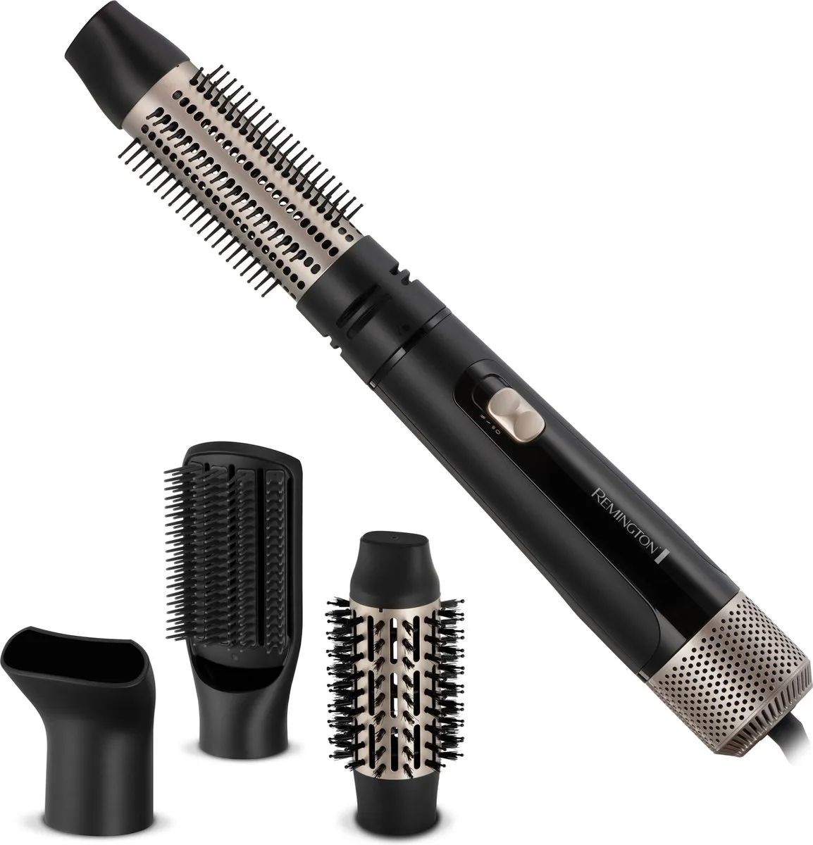 Remington AS7500 Föhnborstel 1000W - 4-in-1 Tool - Zwart/Goud