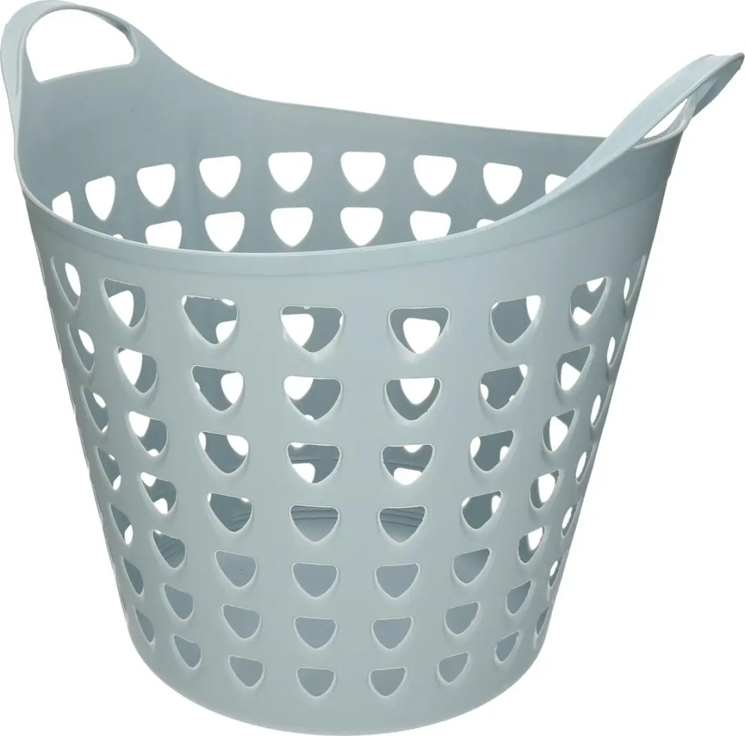 Excellent Houseware Flexibele Wasmand 26L - Blauw