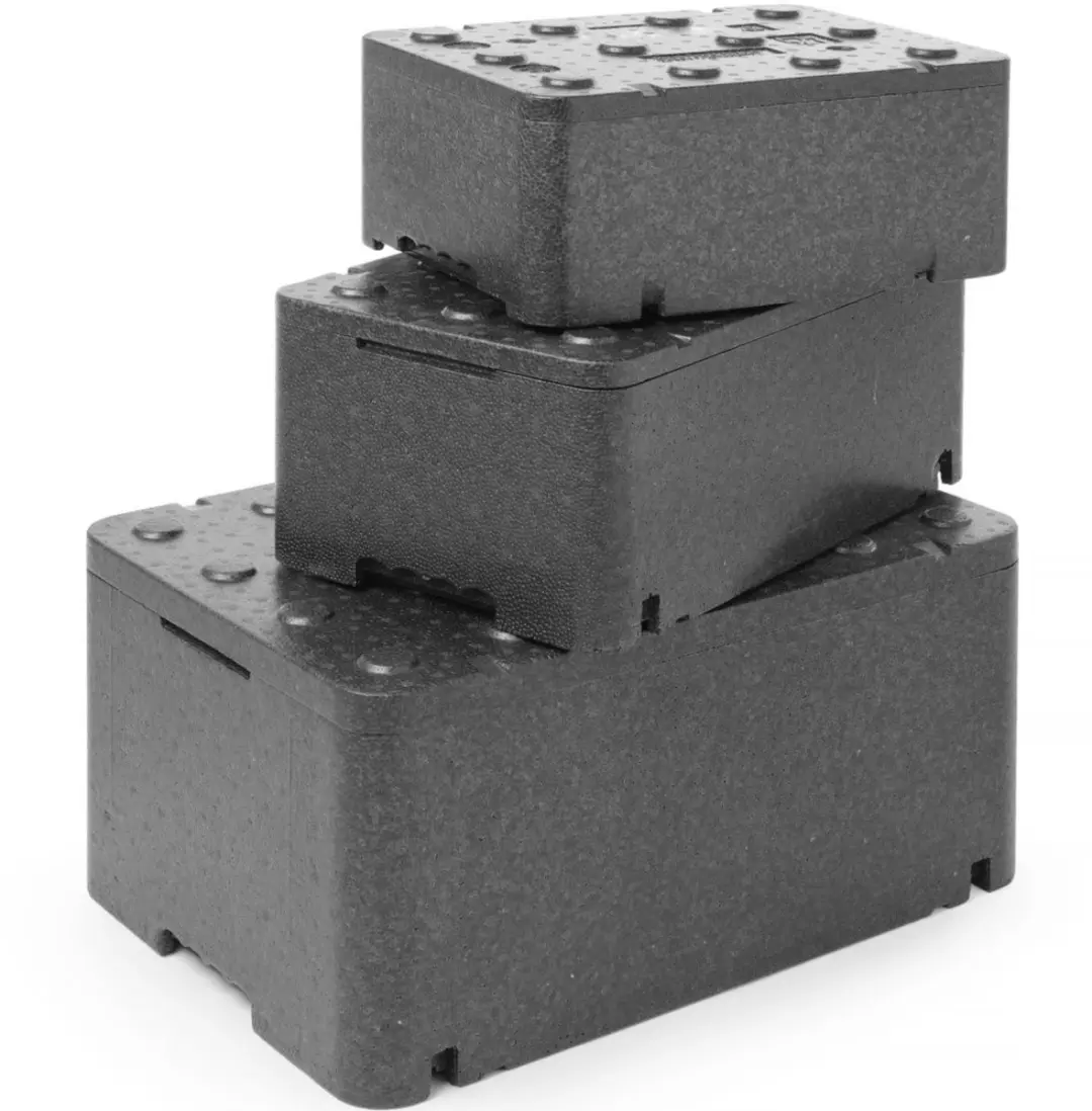 Hendi Kitchen Line Thermo-Isolatiecontainer 13L - Zwart