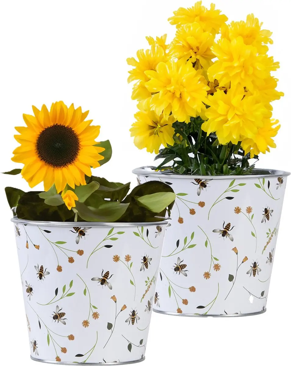 Esschert Design Happy Bee Plantenpot Emmer