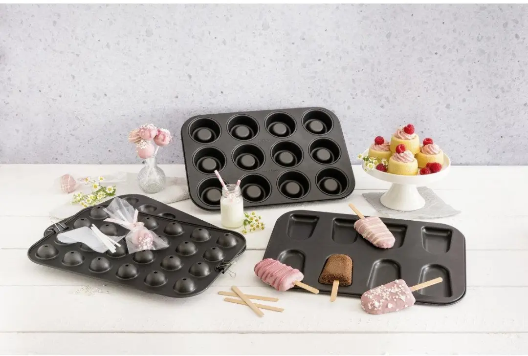 Zenker Special Creative Mal 12 Rum Cupcakevorm - Zwart