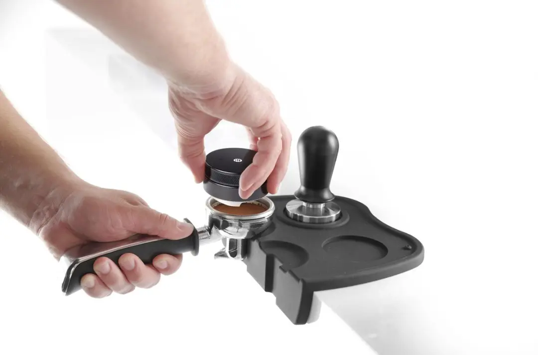 HENDI Koffieverdeler 207390 - Ø58mm - Roestvrij staal/Zwart
