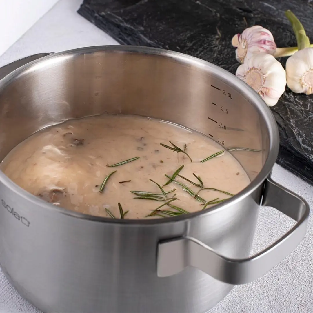Sola Ruby Premium Pannenset 4-delig - 16cm/1.5L - Zilver - afbeelding 6 van 6