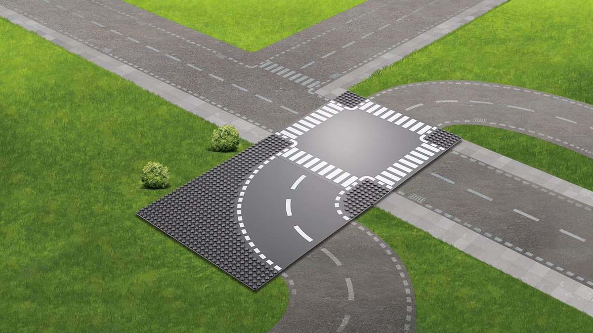 LEGO City Bocht en Kruising - 60237