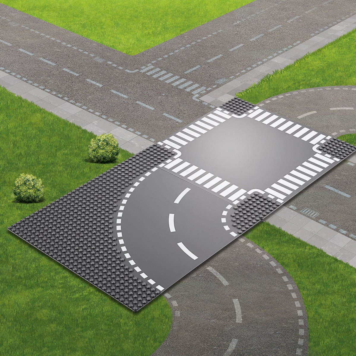 LEGO City Bocht en Kruising - 60237