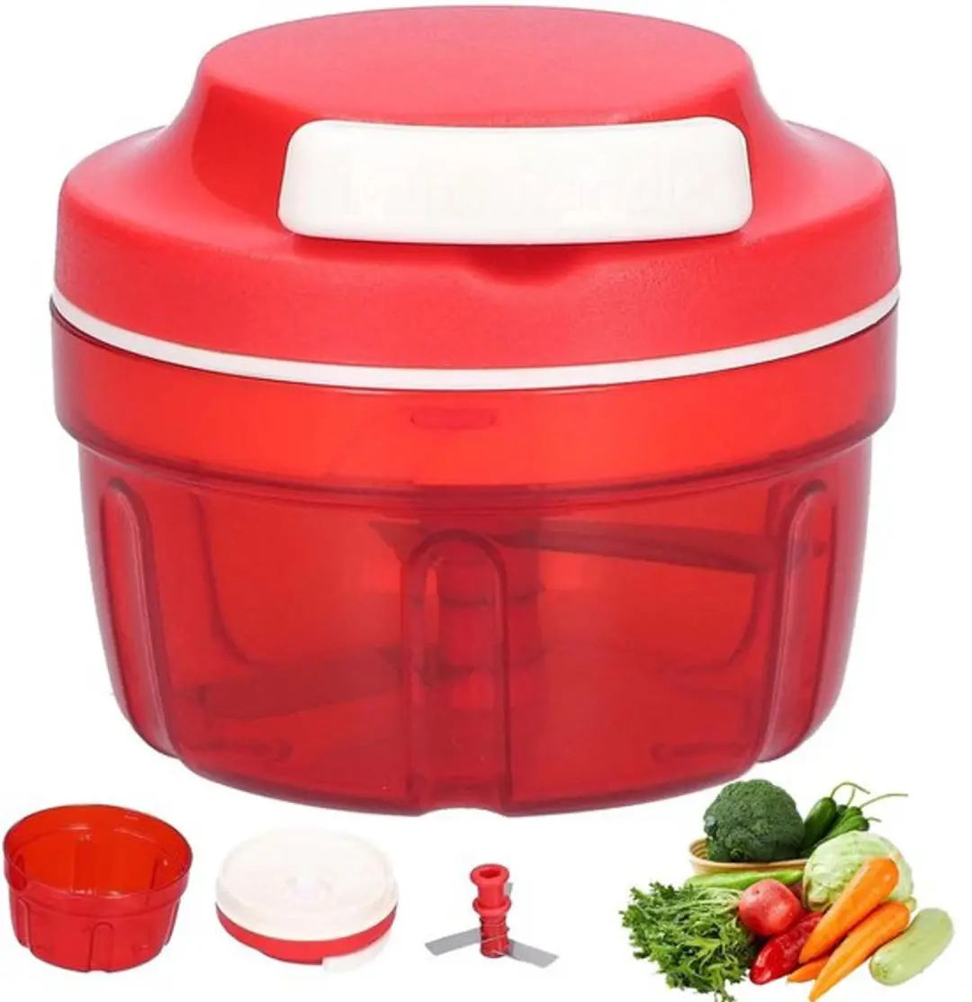 Ecteatoy Hakmolen Multifunctioneel - 3 Messen - Rood