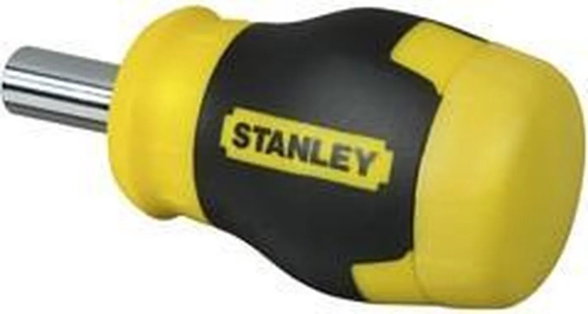 Stanley Multibit Stubby Schroevendraaier 0-66-357 - Universeel