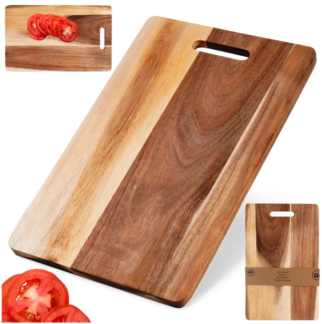 Excellent Houseware Houten Snijplank 36x23cm - Bruin