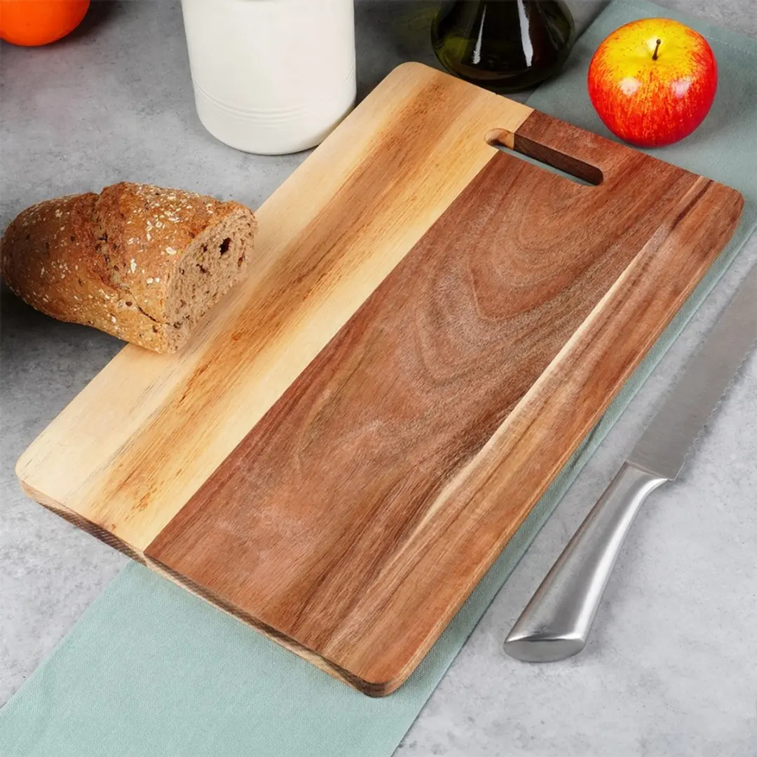 Excellent Houseware Houten Snijplank 36x23cm - Bruin