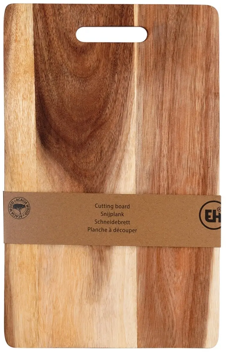 Excellent Houseware Houten Snijplank 36x23cm - Bruin - afbeelding 6 van 6