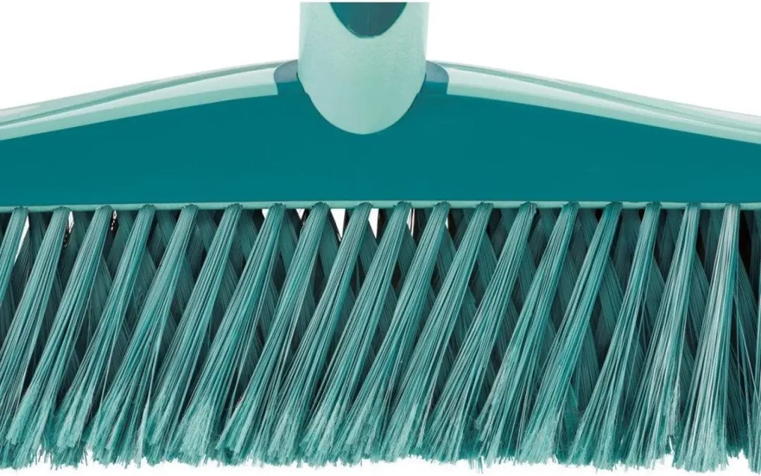 Leifheit Xtra Clean Plus Allround Bezemkop 30cm - Zwart/Groen