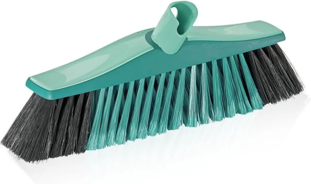 Leifheit Xtra Clean Plus Allround Bezemkop 30cm - Zwart/Groen
