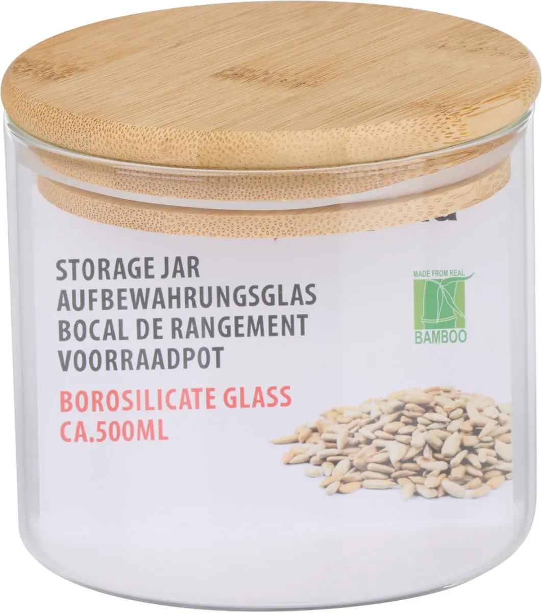 Alpina Voorraadpot 500ml - Transparant