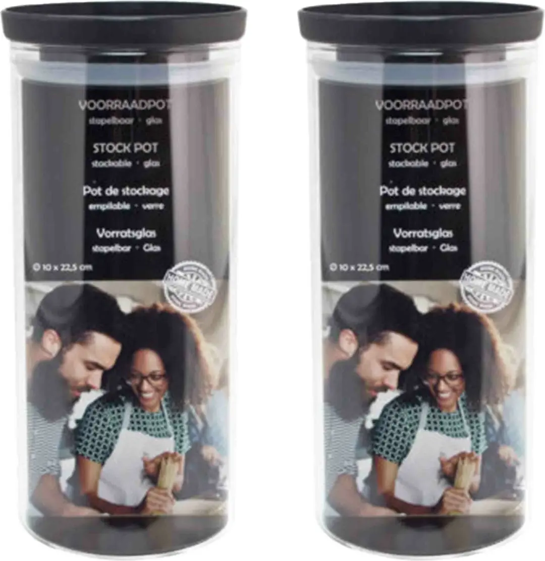 Svenska Living Stapelbare Weckpotten 2.25L - 2 Stuks