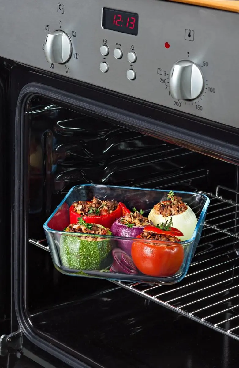 PYREX Cook & Freeze Vierkant 20x20cm - 0,85L - Transparant - afbeelding 6 van 6