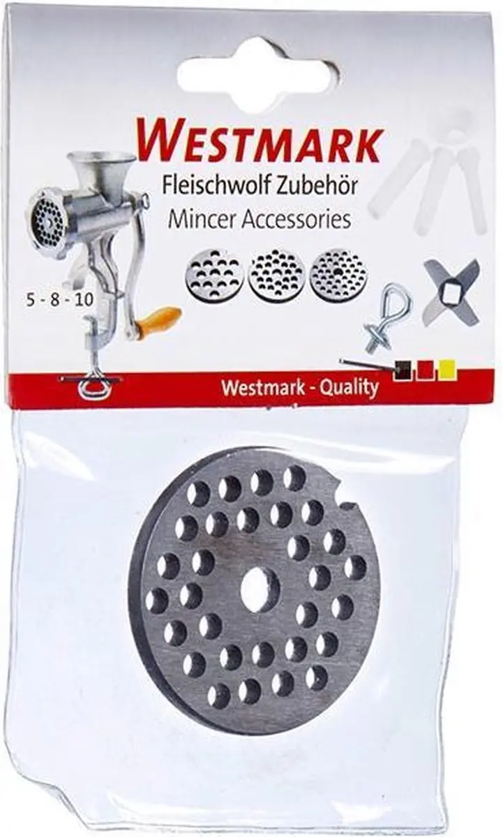 Westmark Gehaktschijf 5 - 4,5 mm - Zilver - afbeelding 2 van 2